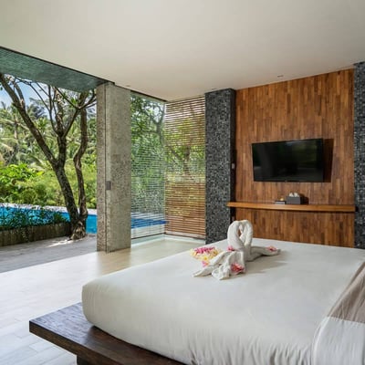 Rental of a premium villa with jungle view, Keliki, Bali, Indonesia